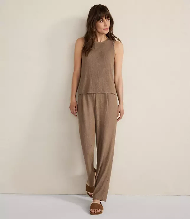Haven Well Within Brushed Rib Knit Tapered Pants