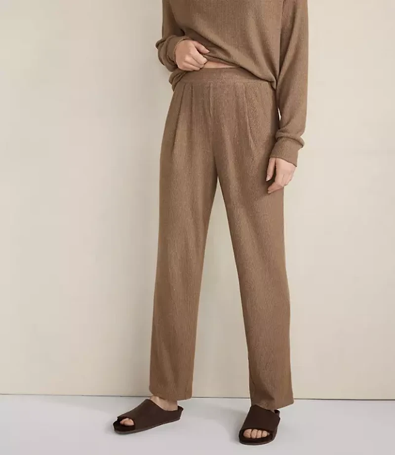 Haven Well Within Brushed Rib Knit Tapered Pants