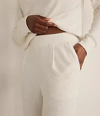 Haven Well Within Brushed Rib Knit Tapered Pants