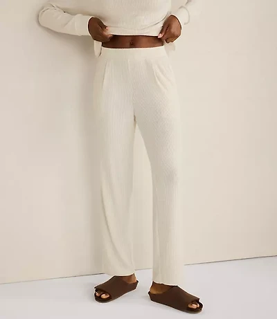 Haven Well Within Brushed Rib Knit Tapered Pants