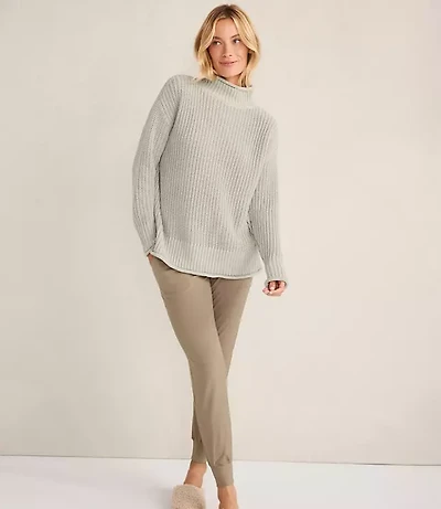 Haven Well Within Organic Cotton Roll Neck Sweater