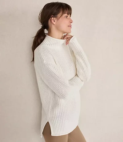 Haven Well Within Organic Cotton Roll Neck Sweater