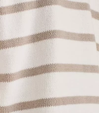 Haven Well Within Organic Cotton Stripe Roll Neck Sweater
