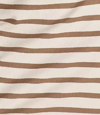 Haven Well Within Organic Cotton Stripe Bateau Neck Top