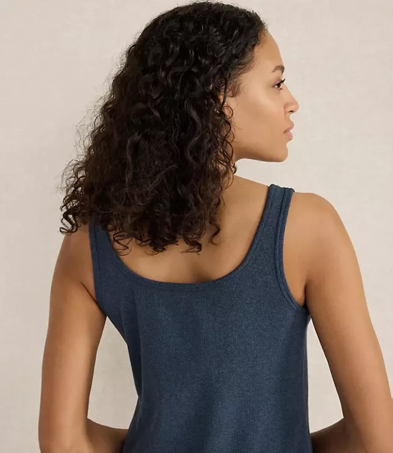 Haven Well Within Organic Cotton Rib Knit Midi Dress
