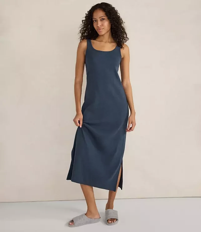 Haven Well Within Organic Cotton Rib Knit Midi Dress