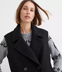 Double Breasted Sleeveless Jacket
