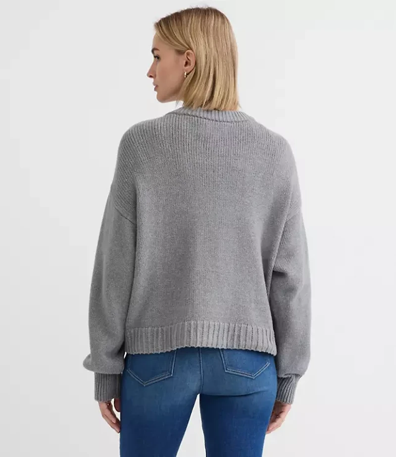 Oversized Chunky Cardigan