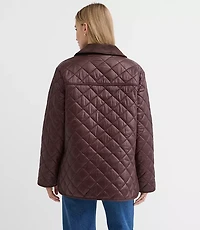 Quilted Puffer Barn Jacket