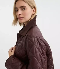 Quilted Puffer Barn Jacket