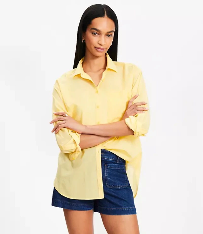 Everyday Oversized Pocket Shirt