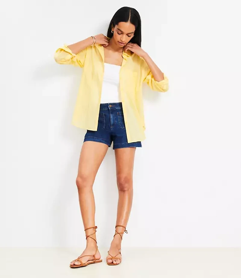 Everyday Oversized Pocket Shirt