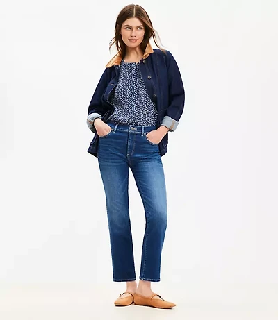 Mid Rise Slim Jeans Original Medium Stone Wash