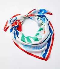 Sun Silk Square Scarf