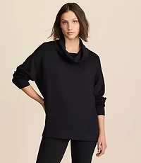 Lou & Grey Scubasoft Cowl Neck Top