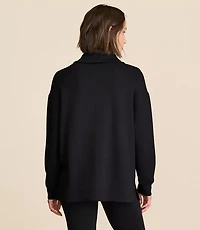 Lou & Grey Scubasoft Cowl Neck Top