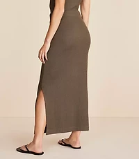 Lou & Grey Crinkle Midi Skirt