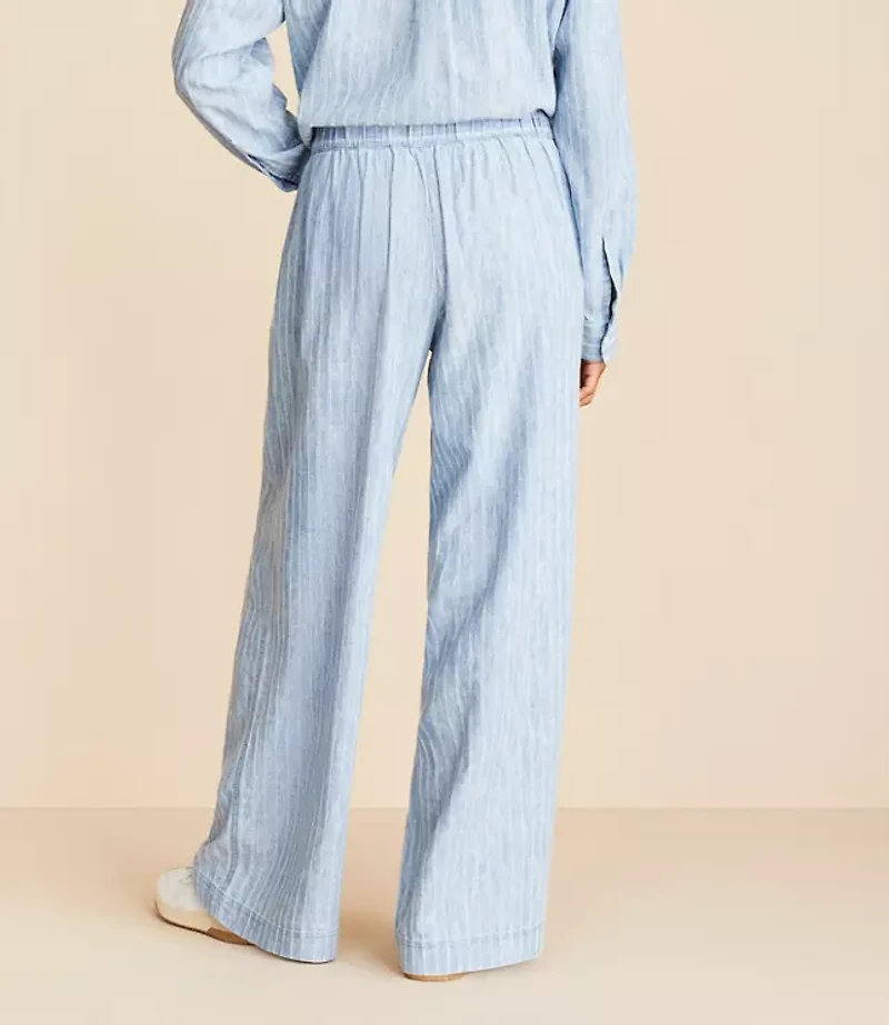 Lou & Grey Striped Straight Pants