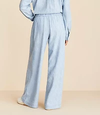 Lou & Grey Striped Straight Pants