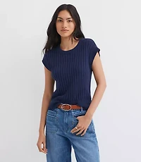 Ribbed Wedge Sweater