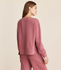 Lou & Grey Washed Cozy Cotton Sweatshirt