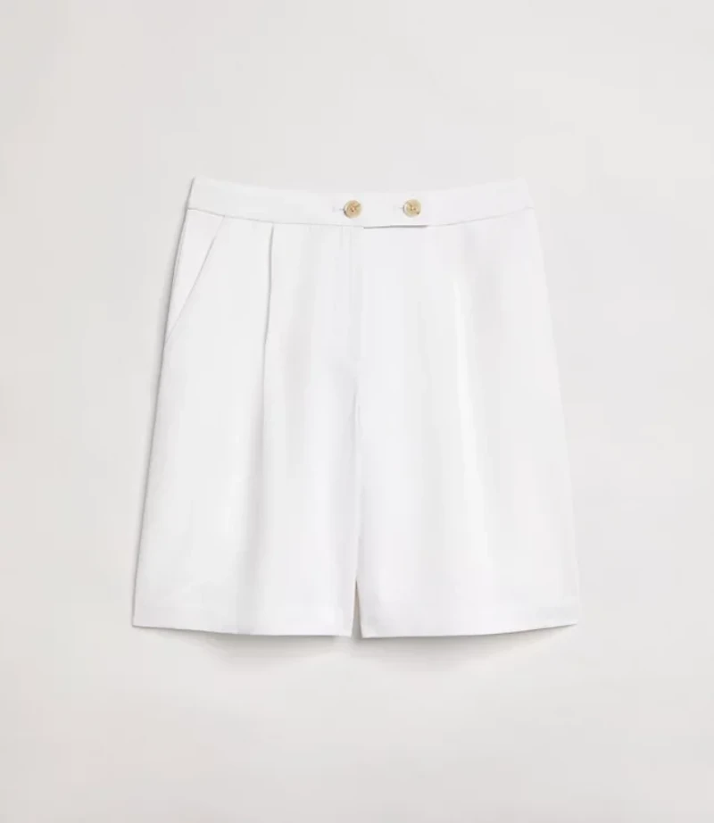 Petite LOFT Versa Pure Spun Bermuda Shorts