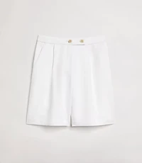 Petite LOFT Versa Pure Spun Bermuda Shorts