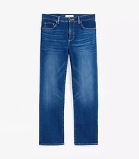 Petite Mid Rise Slim Jeans in Original Medium Stone Wash