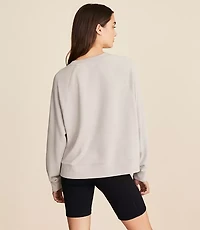 Lou & Grey Take A Hike Cozy Cotton Sweatshirt
