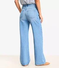 Tall High Rise Wide Leg Jeans Vintage Indigo