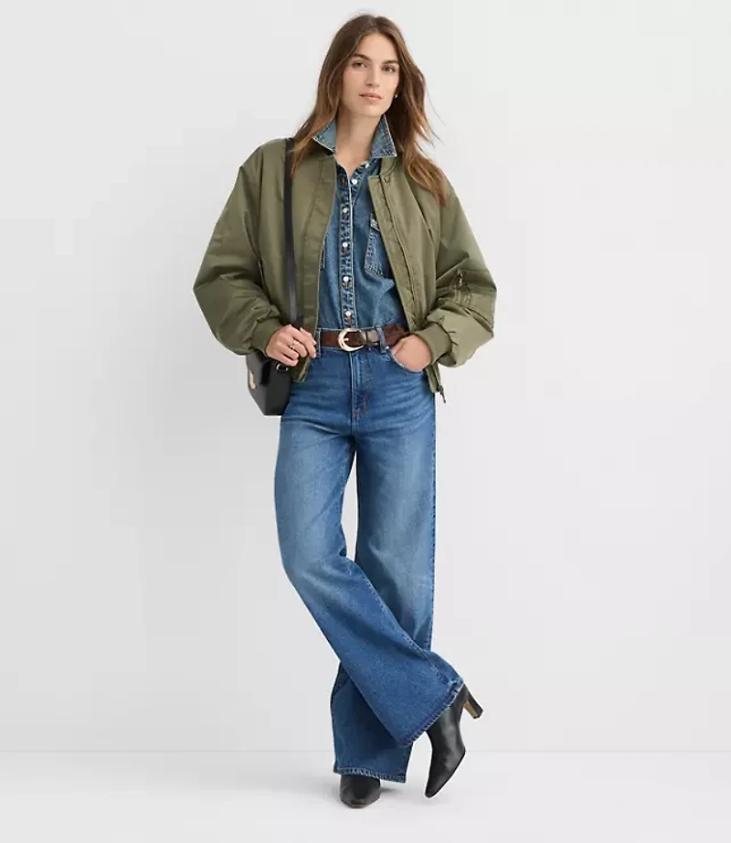 Twill Bomber Jacket