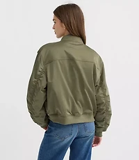 Twill Bomber Jacket