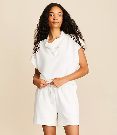 Lou & Grey Scubasoft Cowl Neck Tee