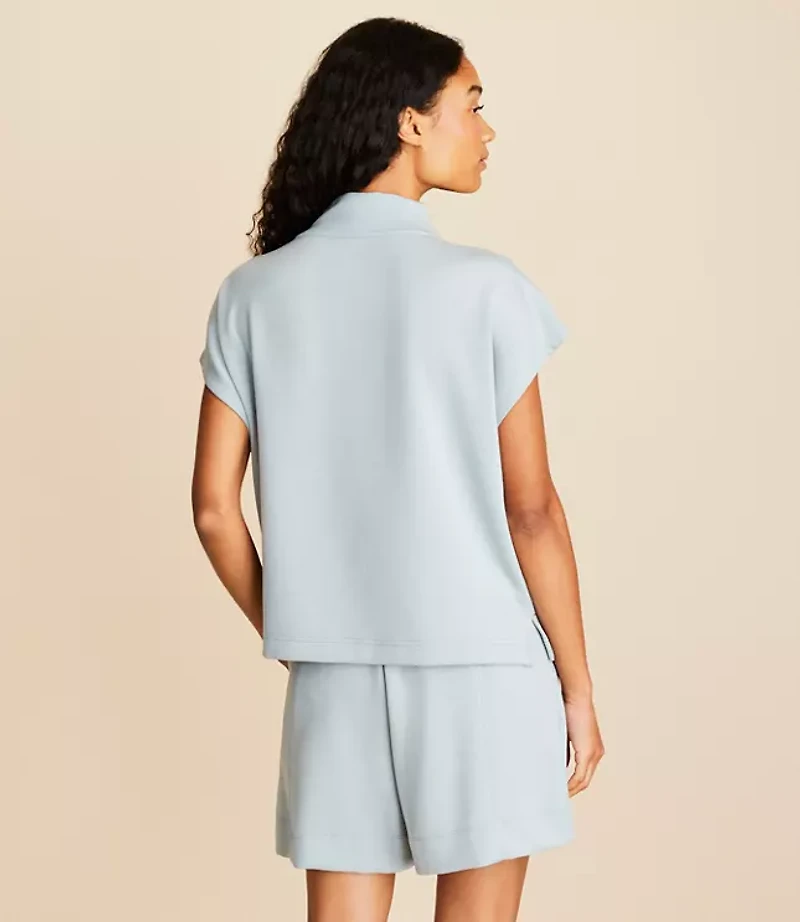 Lou & Grey Scubasoft Cowl Neck Tee