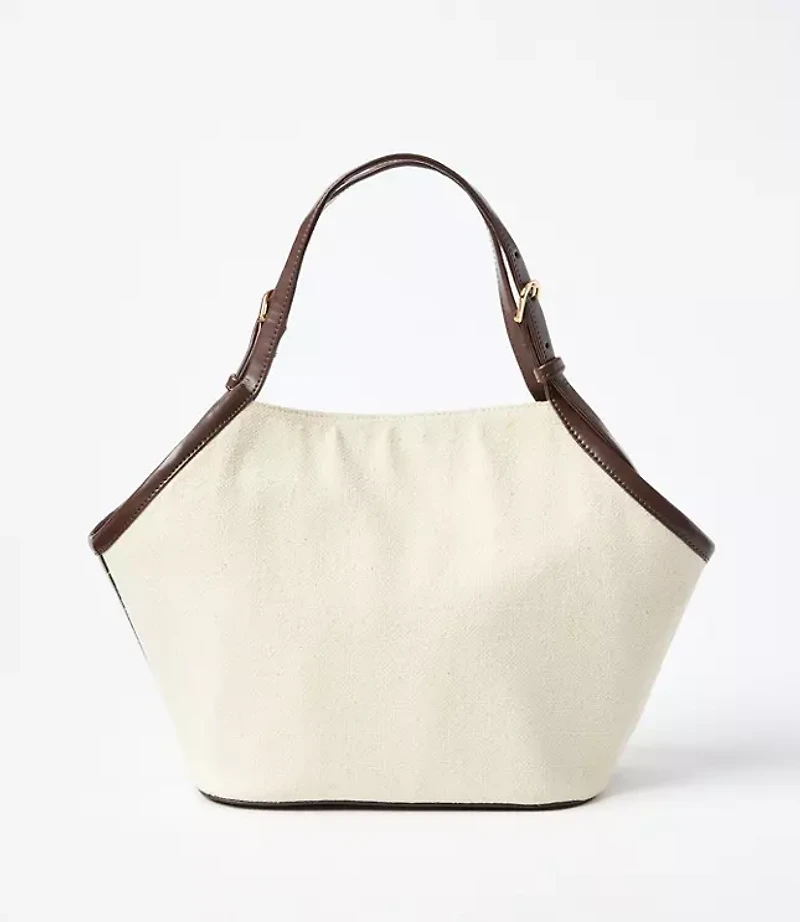 Canvas Buckle Strap Bag