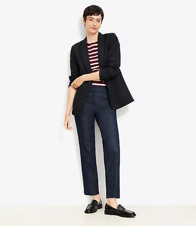 Petite Riviera Slim Pants Refined Denim