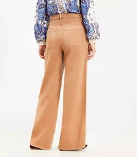 Tall Wide Leg Carpenter Pants Twill