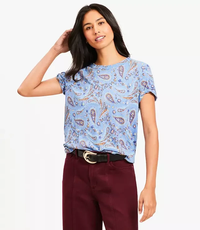 Paisley Everyday Crew Tee