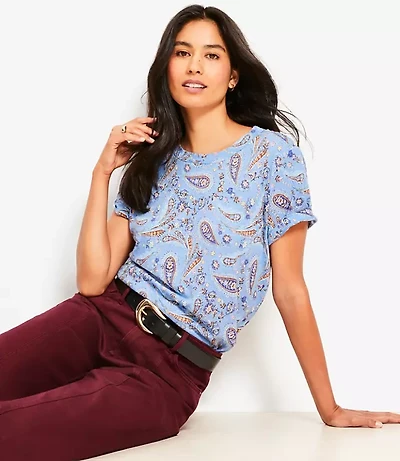 Paisley Everyday Crew Tee