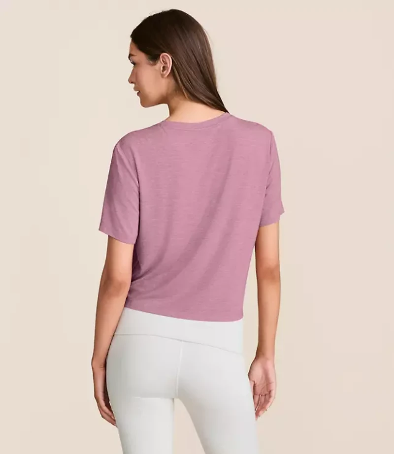 Lou & Grey Heathered Essential Modal Tee