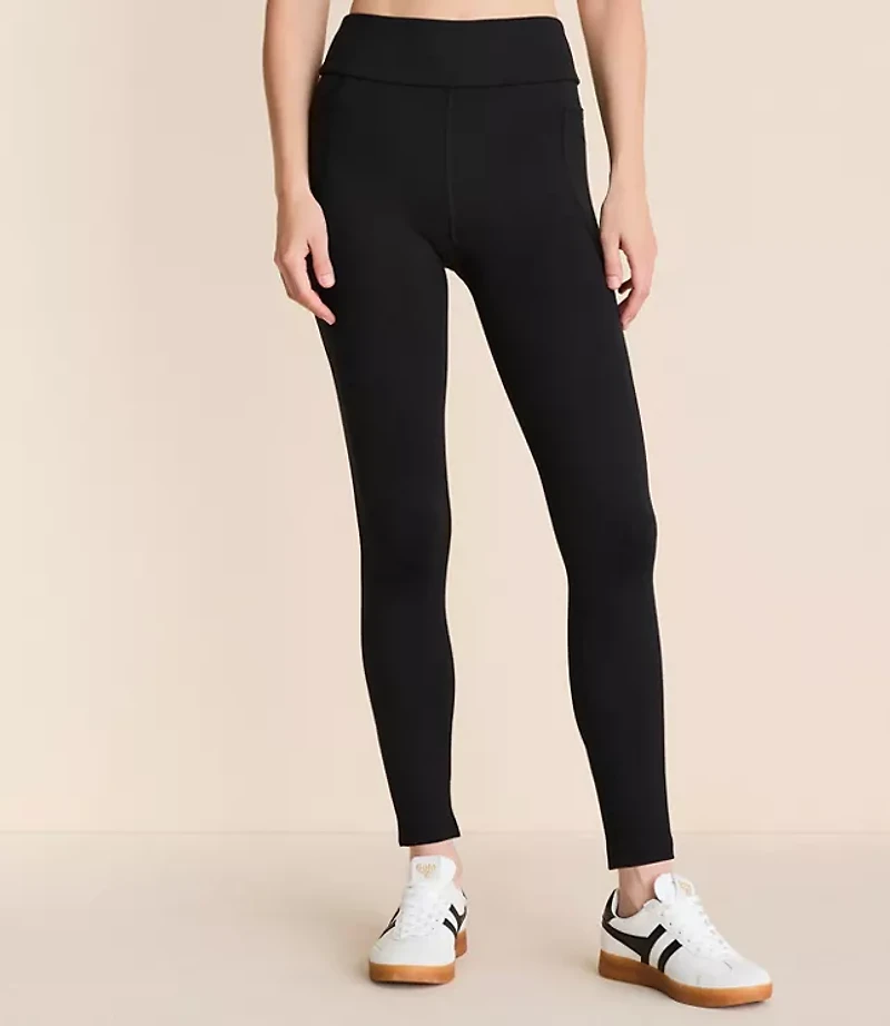 Lou & Grey Brushedsoft Side Pocket 7/8 Leggings