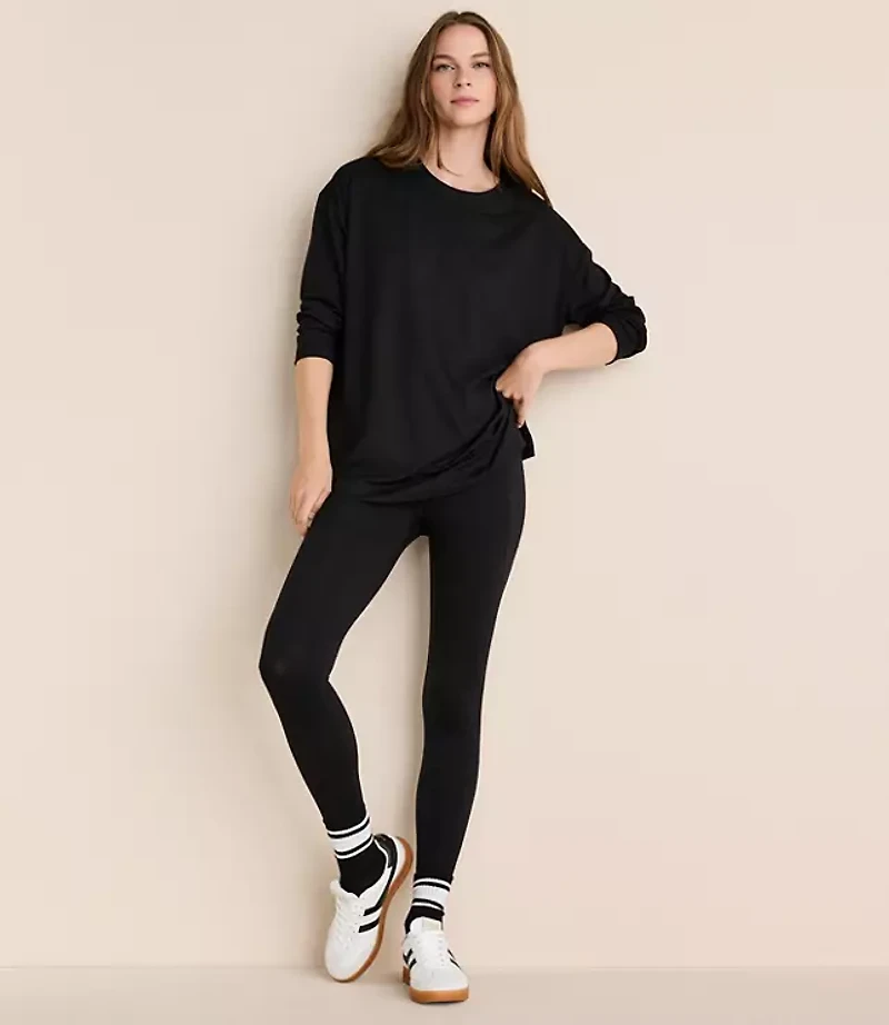 Lou & Grey Brushedsoft Side Pocket 7/8 Leggings