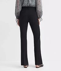 Curvy Tab Waist Boot Cut Pants Bi-Stretch