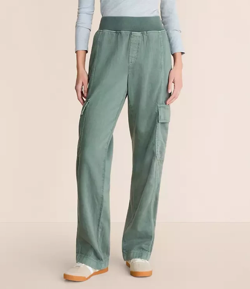Petite Lou & Grey Straight Leg Cargo Pants