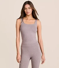 Lou & Grey Heathered Brushedsoft Tank Top