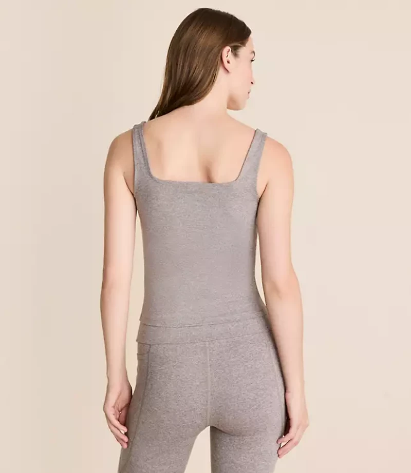 Lou & Grey Heathered Brushedsoft Tank Top