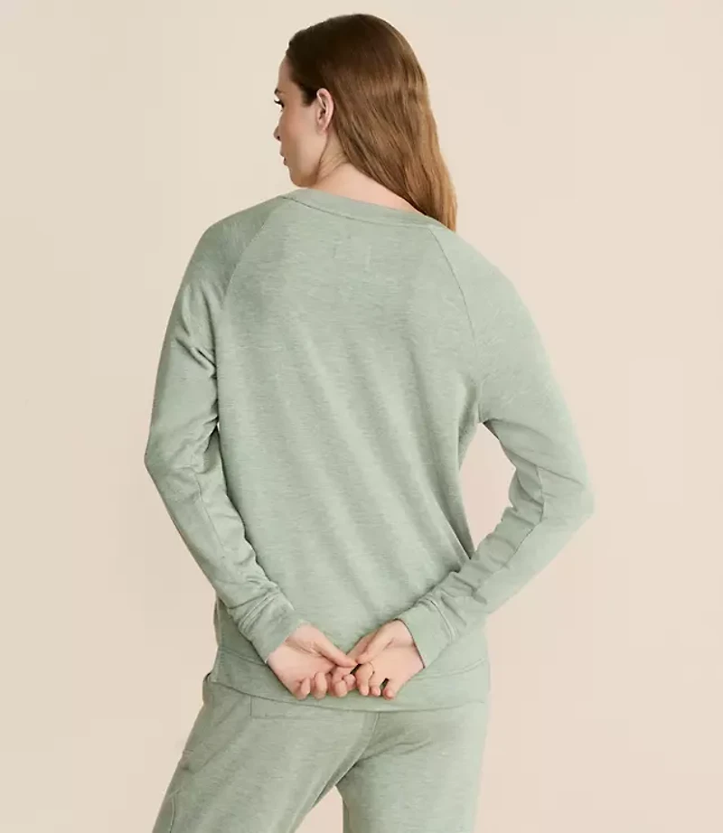 Lou & Grey Heathered Signaturesoft Sweatshirt