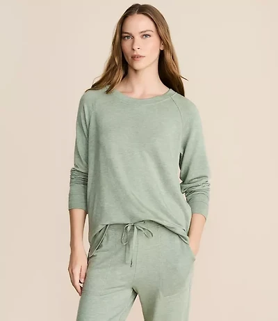 Lou & Grey Heathered Signaturesoft Sweatshirt