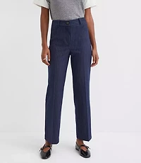 Petite Curvy Parker Straight Pants Pinstripe