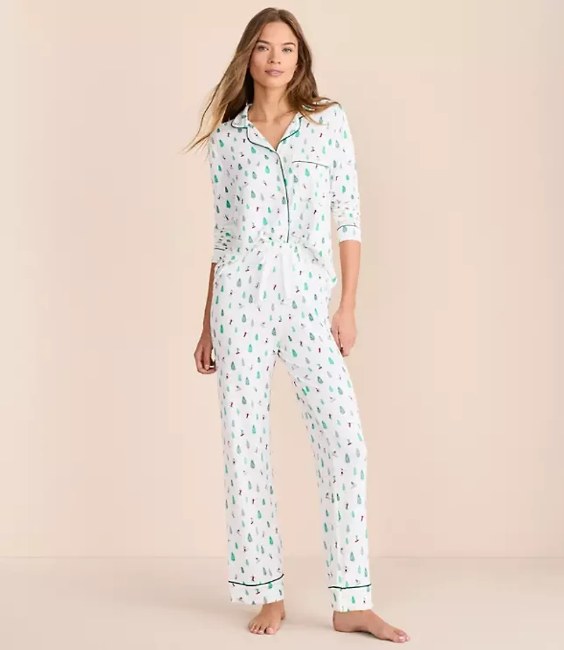 Ski Terry Pajama Set